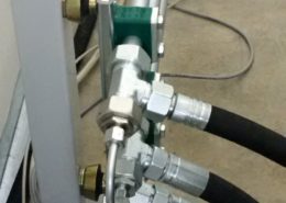 Dynamic testing bench LabTest H.10 – hydraulic connection
