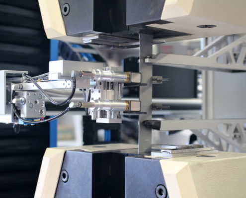 Extenzometry do úplné deformace MF pro hlubokotažné plechy