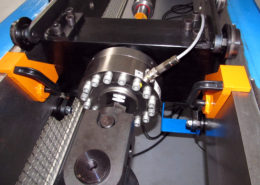 Hydraulický zkušební stroj - Dynamic Testing Machines – LabTest 6.250H.6 – sensor, mechanical stops and preparation