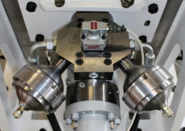 Dynamic testing bench LabTest H.10 – hydraulic cylinder in stands