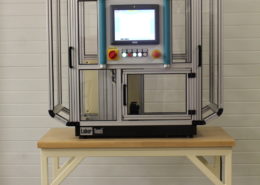 Pendulum Impact Tester CHK. 1 – LabTest CHK 50J - machine assembly with leveling table