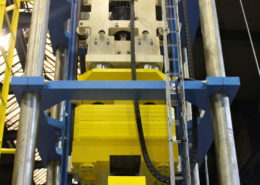 Drop Weight Testers for Impact Tests DP.3-DPFest 100kJ - weight system, traction mechanism and safety traverse