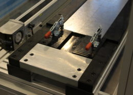 Test Equipment for Impact Tests - Drop Weight Testers – DP.1 – DPFest 150J – ID 18-1-x axis with safety cover