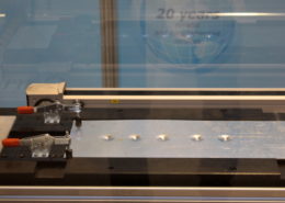 Test Equipment for Impact Tests - Drop Weight Testers – DP.1 – DPFest 150J – testing metal sheet with an increase energy