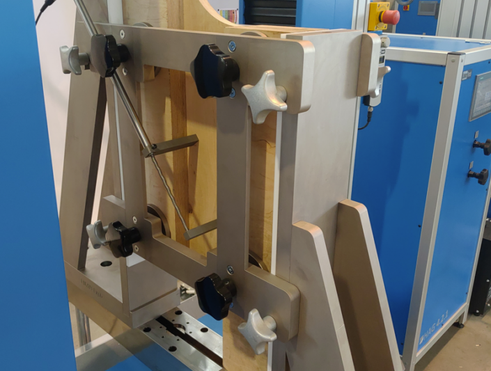 testing wood in tension, compression and bending.