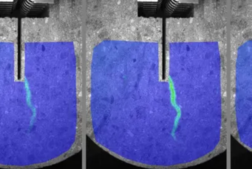 VIDEOEXTENZOMETR - VION 7100 - Crack propagation