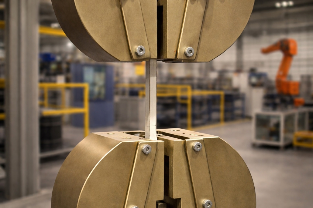 Mechanické klínové čelisti s upínání tělem- statické do 100kN