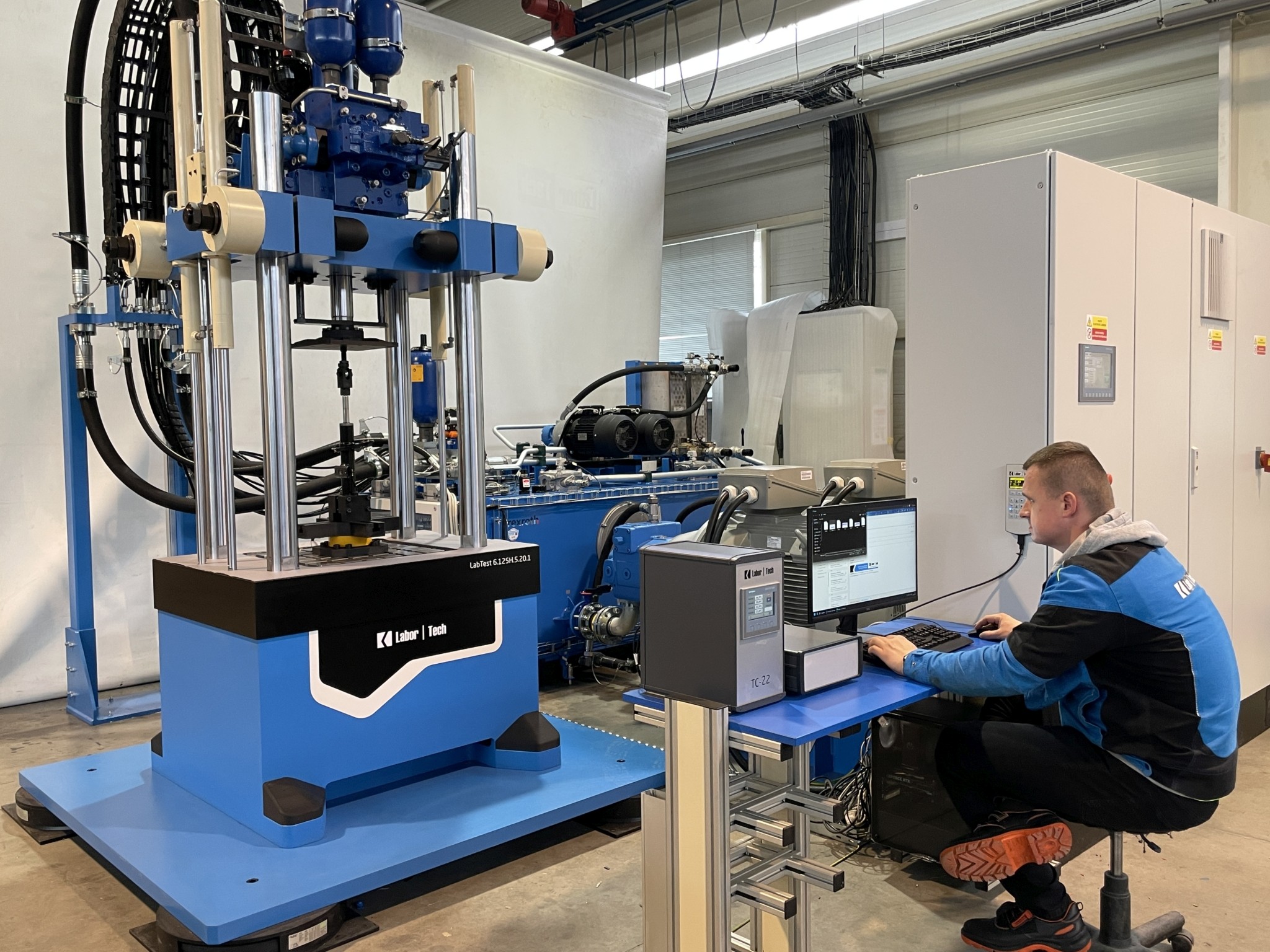 High-speed testing machines 20m/s and acceleration up to 500m/s2